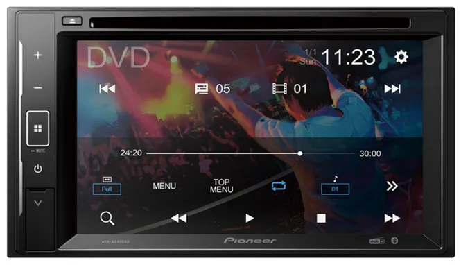 Hovedbilde Pioneer AVHA240DAB2-DIN DVD DAB BT USB/IPHONE ...