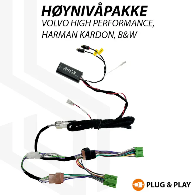 Hovedbilde Volvo Høynivåpakke. For å hente høynivåsignal på ...