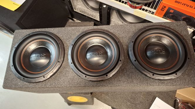 Hovedbilde 3x GAS MAD S3-10D2 MAD 10``, 500W RMS stk, 2x2 ...