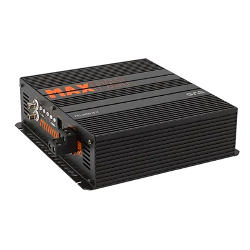 GAS MAX PA1-3000.1DZ2  Monoforsterker, 3000W RMS, 2 Ohm, fullfrekvens