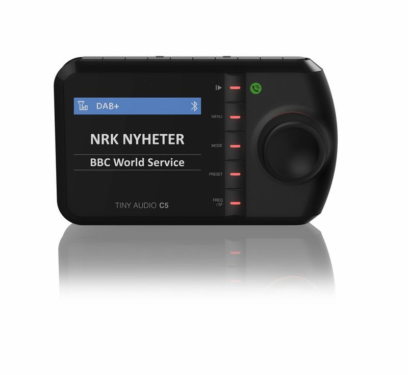 Tiny Audio C5 DAB+ Adapter m/Bluetooth 