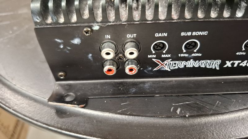 Brukt! US Amps Xterminator XT4000D mono forsterker. 4000watt